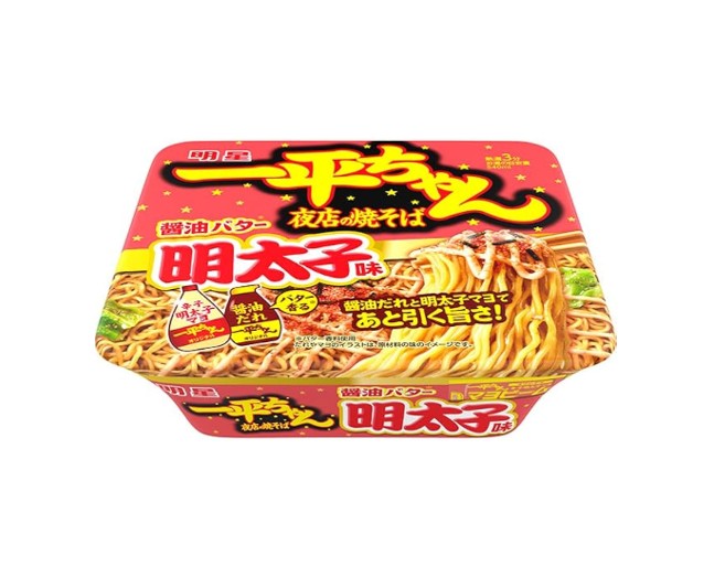Myojo Ippeichan Yakisoba Mentaiko Spicy Cod Roe Flavour (127G