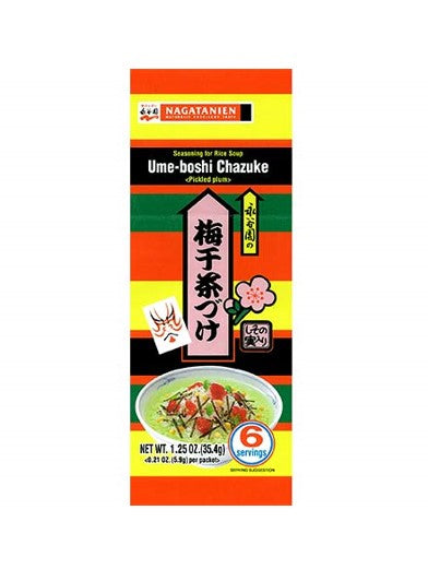 Nagatanien Chazuke Umeboshi Plum (35.4G)