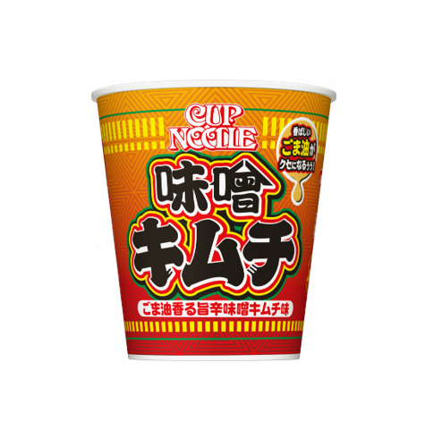 Nissin Big Cup Noodle Miso Kimchi (99G) BBD: 2025.04.23