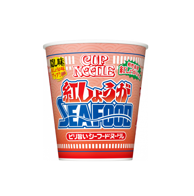 Nissin Big Cup Noodle Red Ginger Seafood (94G) [Best Before Date