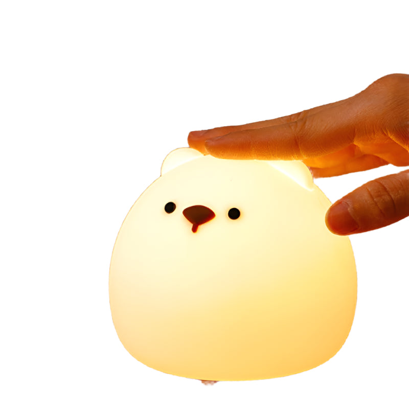 Lampe de nuit en silicone Petit Ours