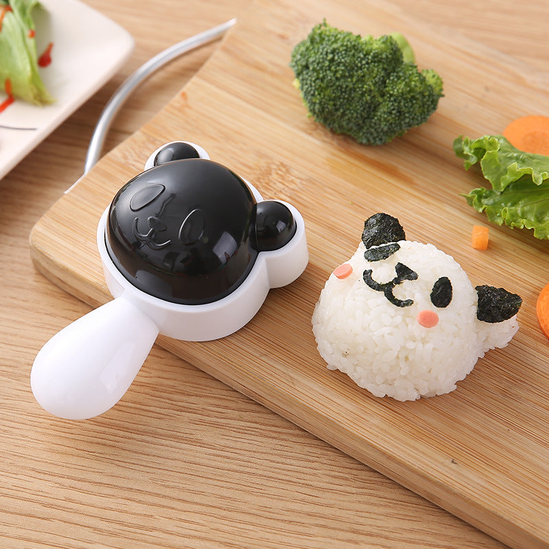 Japanese Panda Rice Ball Mold Set