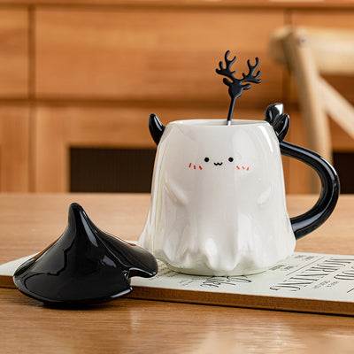 Halloween Devil Ghost Mug