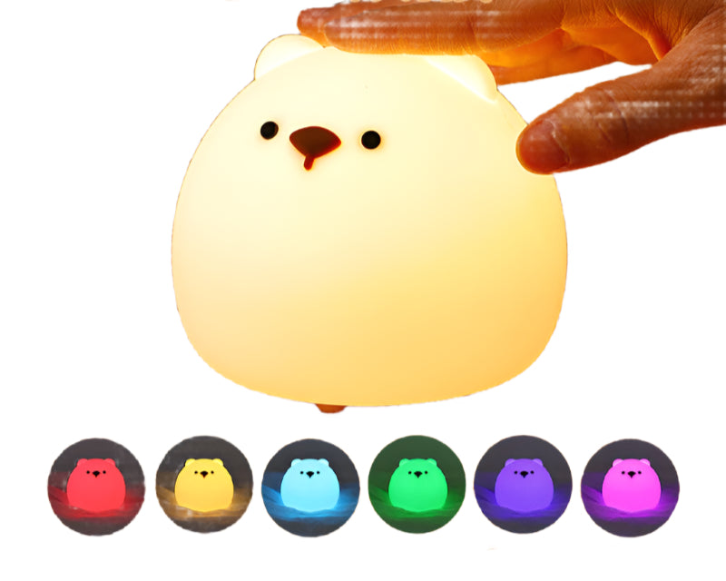 Little Bear Silicone Night Lamp