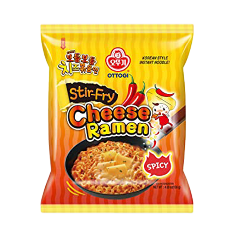 Ramen au fromage épicé sauté Ottogi