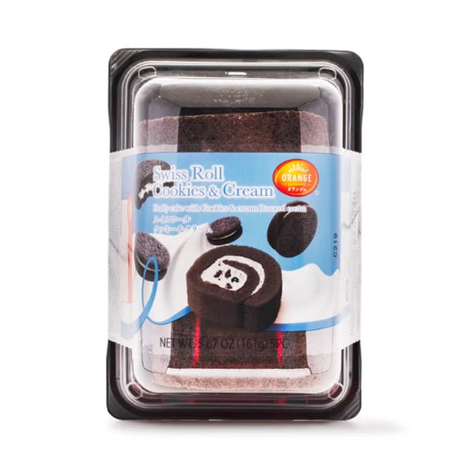 FZN: Orange Cookie & Cream Swiss Roll (161G)