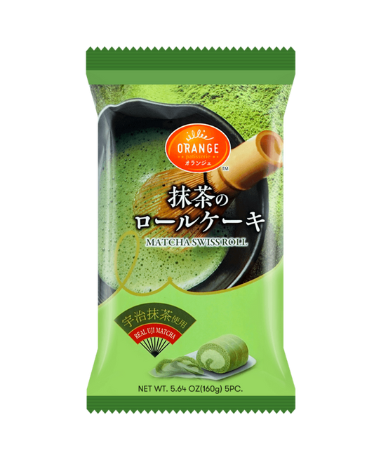 FZN: オレンジ抹茶ロールケーキ(160g)