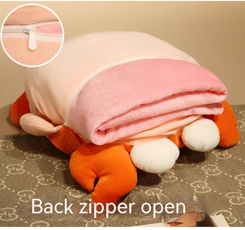 Kirby Crab Plush + Hand Warmer