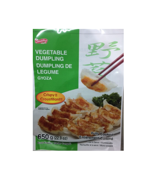 FZN: Shirakiku Vegetable Dumpling Gyoza (650G) – Hungry Ninja FZN: Shirakiku Vegetable Dumpling Gyoza (650G) – Hungry Ninja