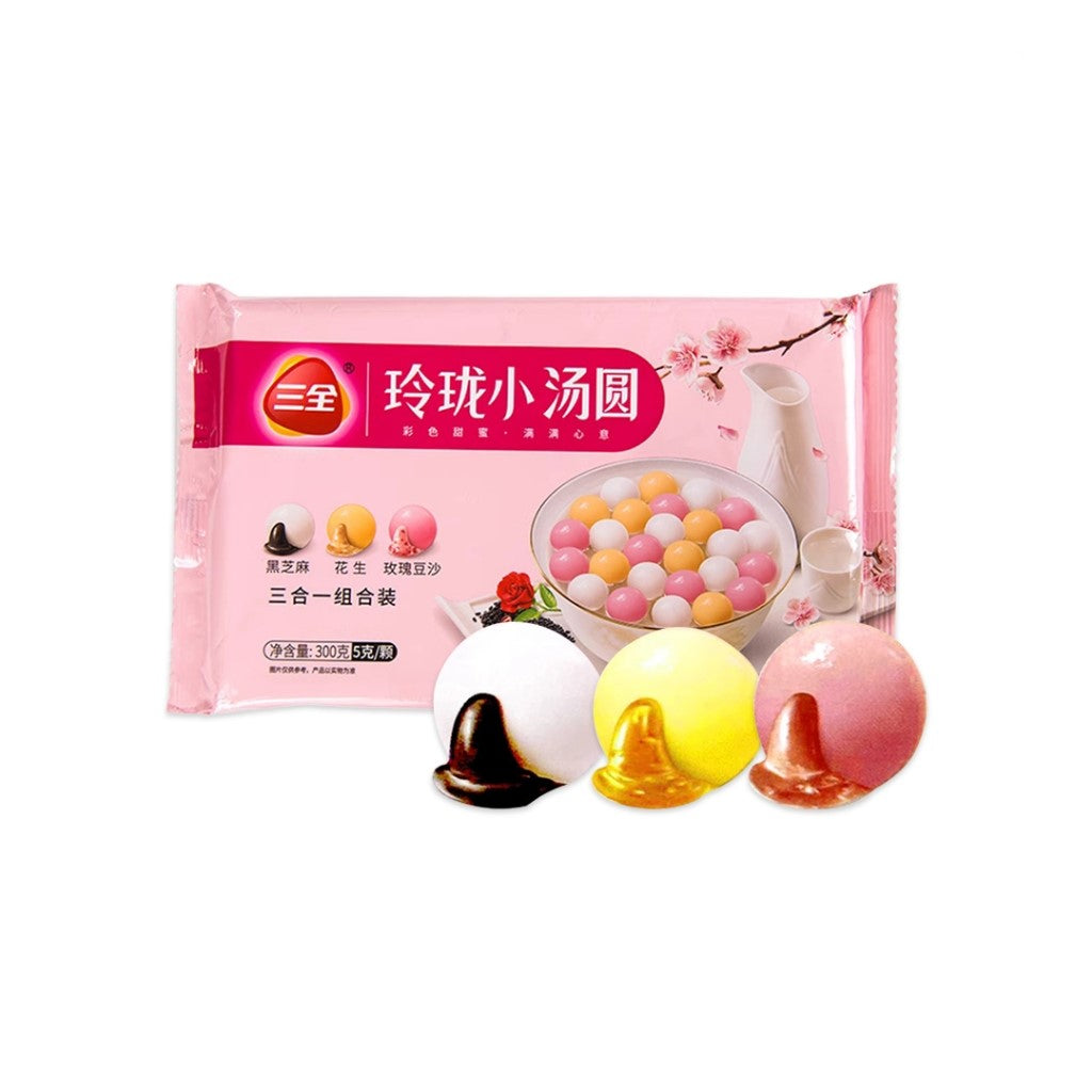 FZN : Boulettes de riz gluant assorties Sanquan (300 g)