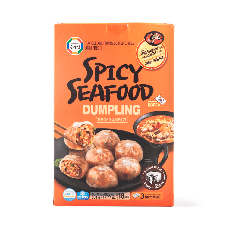 Surasang Smoky & Spicy Seafood Dumpling (504G)