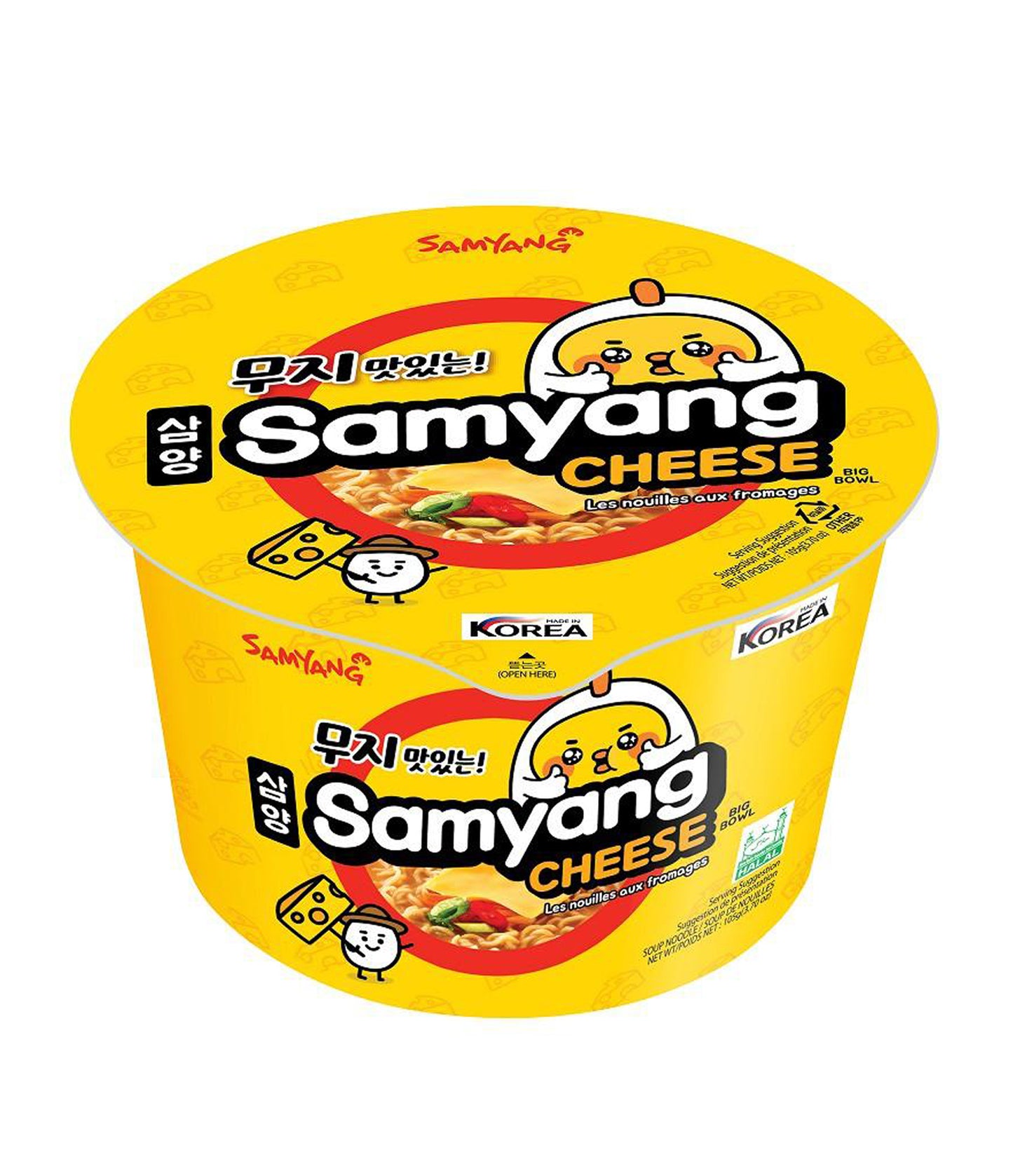 Bol de fromage Samyang (105 g) DLUO : 06/02/2025
