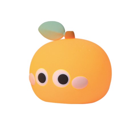Big Mandarin Orange Silicone Night Lamp