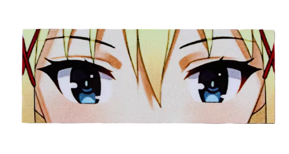 JDM Anime "I'm Looking at You" Vinyl Sticker (1 Piece)