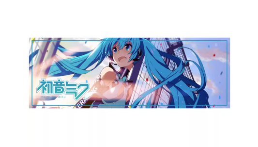 初音ミク ビニールステッカー(1枚)
