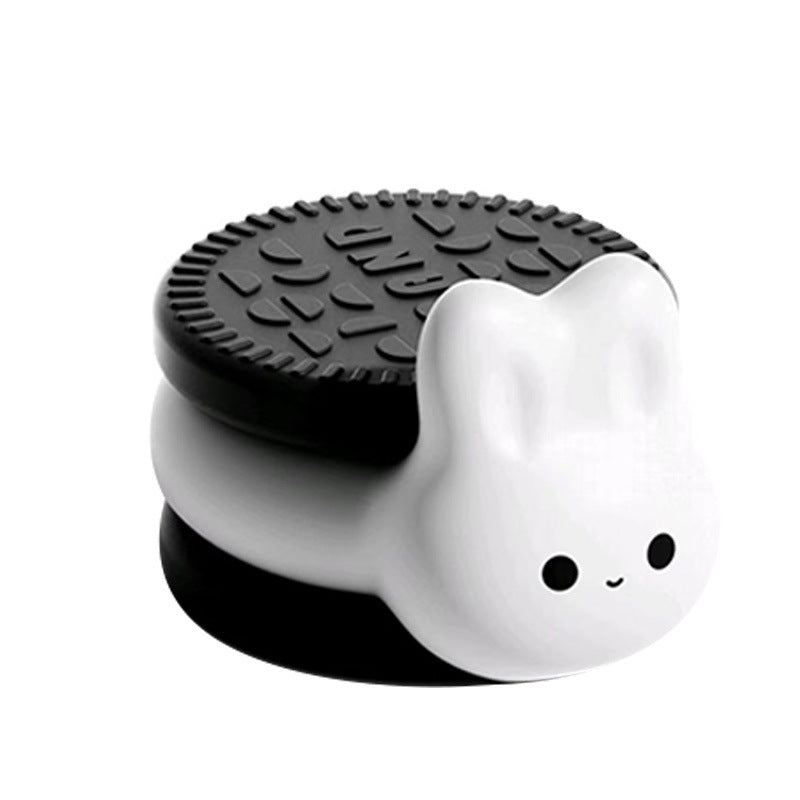 Rabbit Cream Filling Cookie Silicone Night Lamp