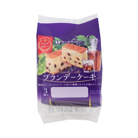 FZN: サンラヴィーン ブランデーケーキ (120G)