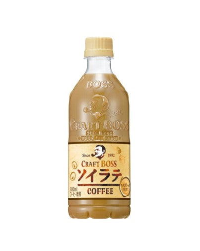 Café expresso et soja Suntory Craft Boss (500 ml) DLUO : 2025,02