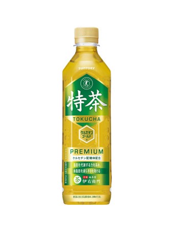 サントリー いやもん 特茶 プレミアム緑茶 (500ML) BBD: 2025.01