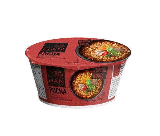 Bol géant de ramen Pocha de The Han Kitchen (107,5 g) DLUO : 22/02/2025