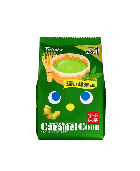 Snack de maïs caramel au matcha Tohato (62 g)
