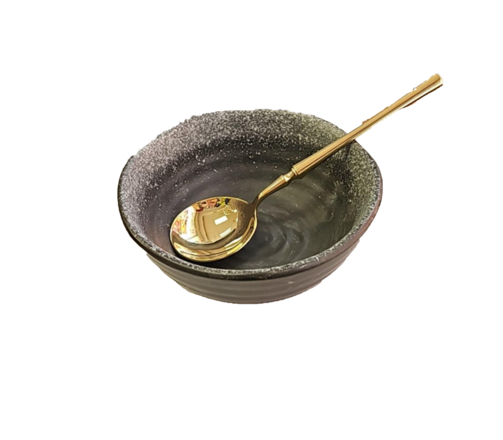 Cuillère à soupe en acier inoxydable 304 de style coréen
