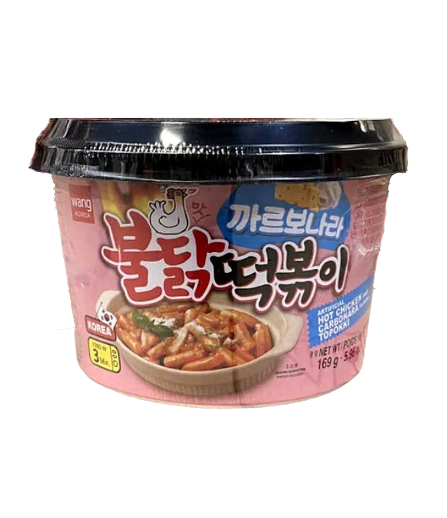 Carbo Topokki Saveur Poulet Chaud Wang (169G)