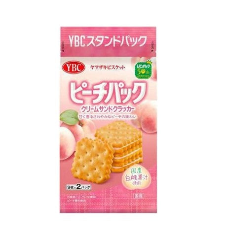 YBC Peach Sandwich Biscuit (167G)