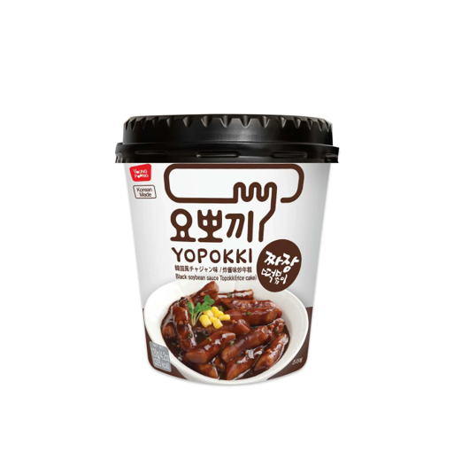 YP Yopokki Jjajang Topokki de soja noir (120G)