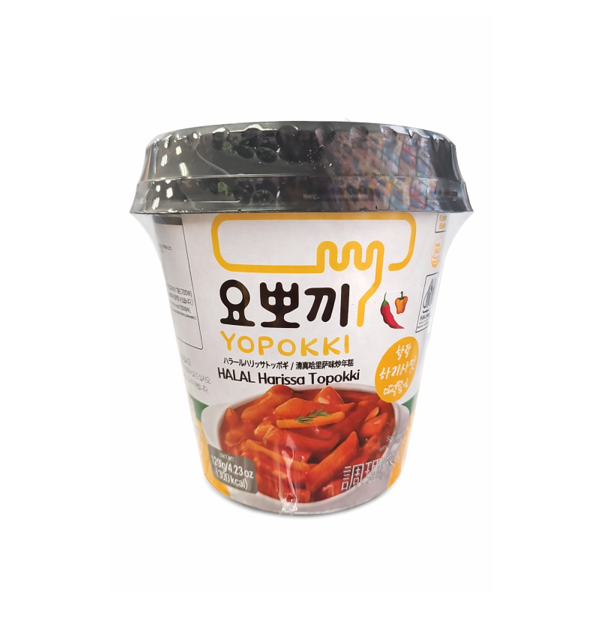 YP Yopokki Halal Harissa Tteokbokki (120G)