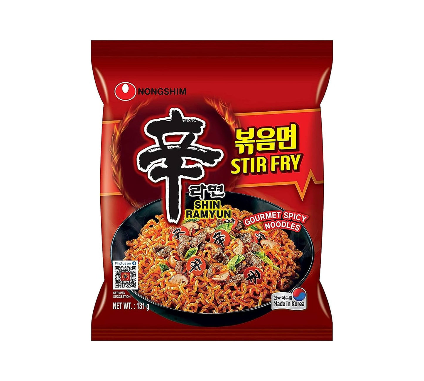 Nongshim Shin Ramen Stir Fry