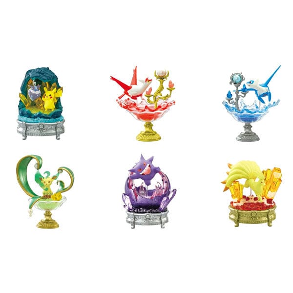 Collection de pierres précieuses Pokémon Re-Ment