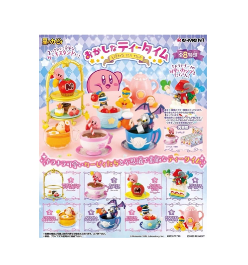 Re-Ment Kirby's Tea Time