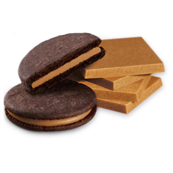 Meiji Rich Caramel Chocolate Sand Biscuit (96G)