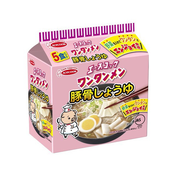 Acecook Wonton Ramen Sauce Soja Tonkotsu