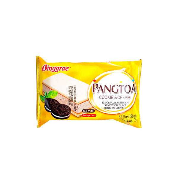 FZN: Binggrae Pangtoa Cookie & Cream Sandwich Ice Cream