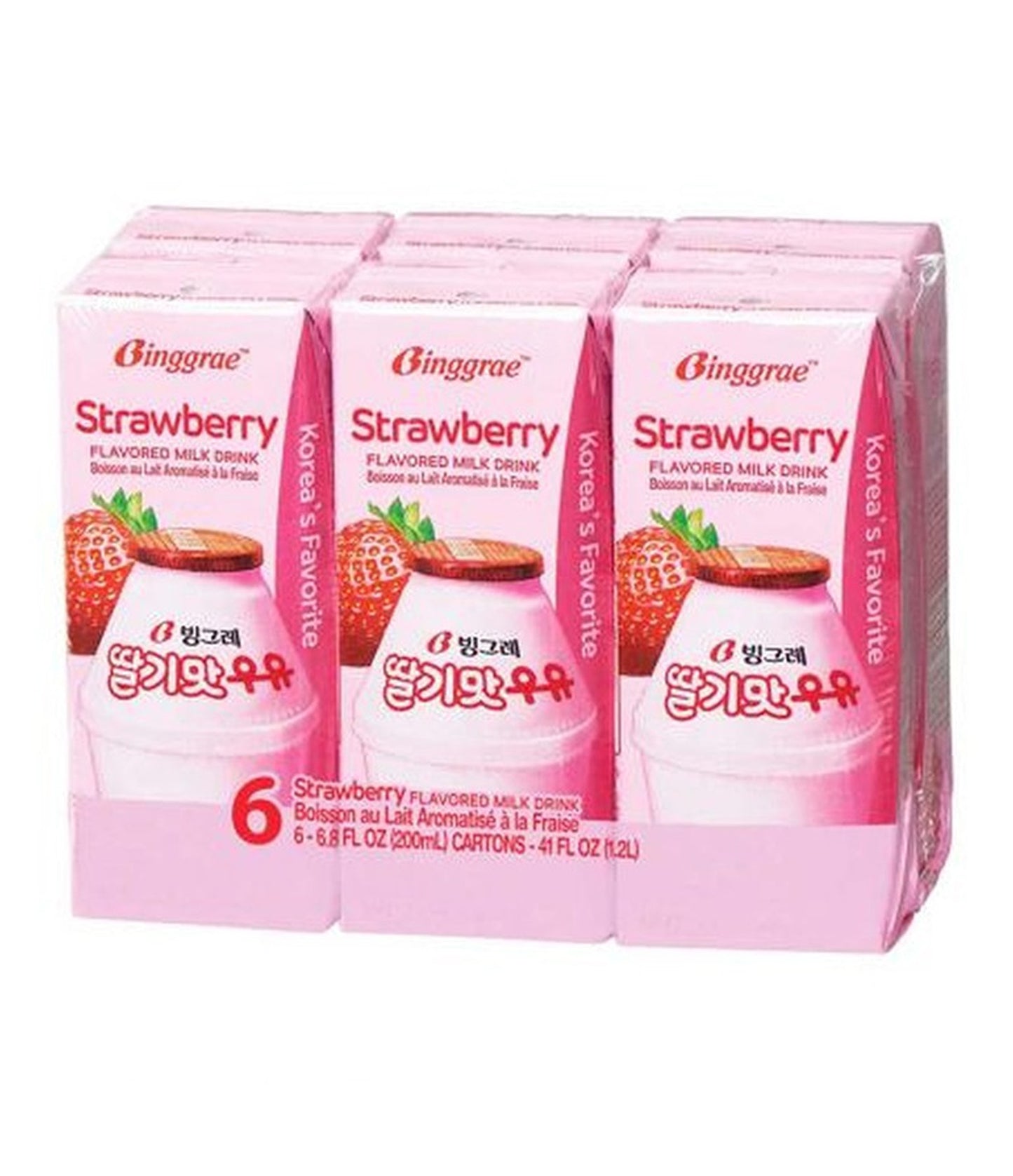 Binggrae Strawberry Milk