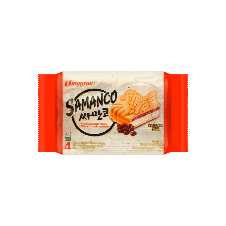 FZN : Glace aux haricots rouges Binggrae Samanco