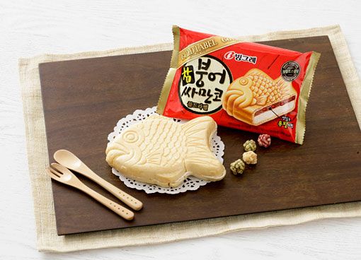 FZN : Glace aux haricots rouges Binggrae Samanco