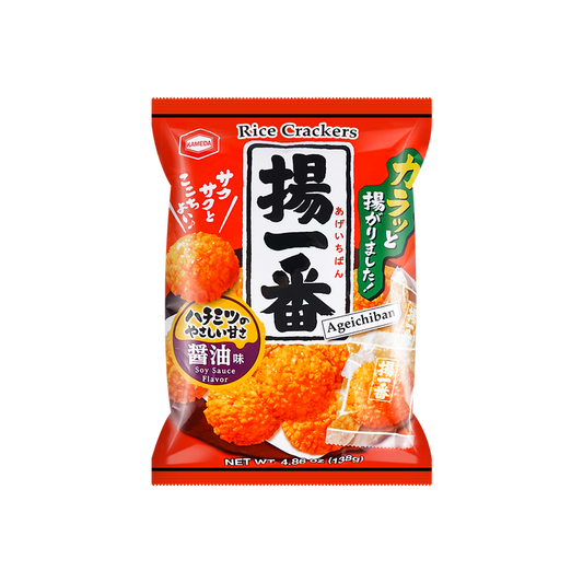 Kameda Age Ichiban Senbei Rice Cracker (100G)