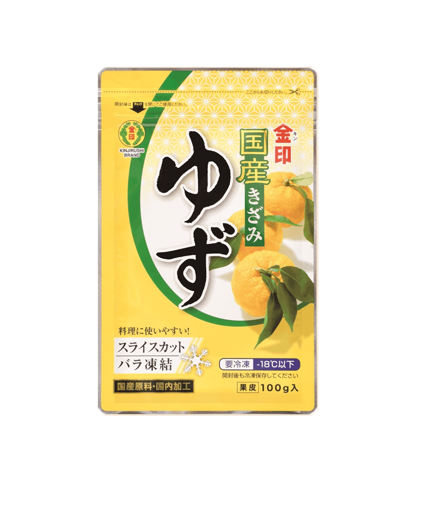 FZN: 金印 ゆず皮 スライス(100G)