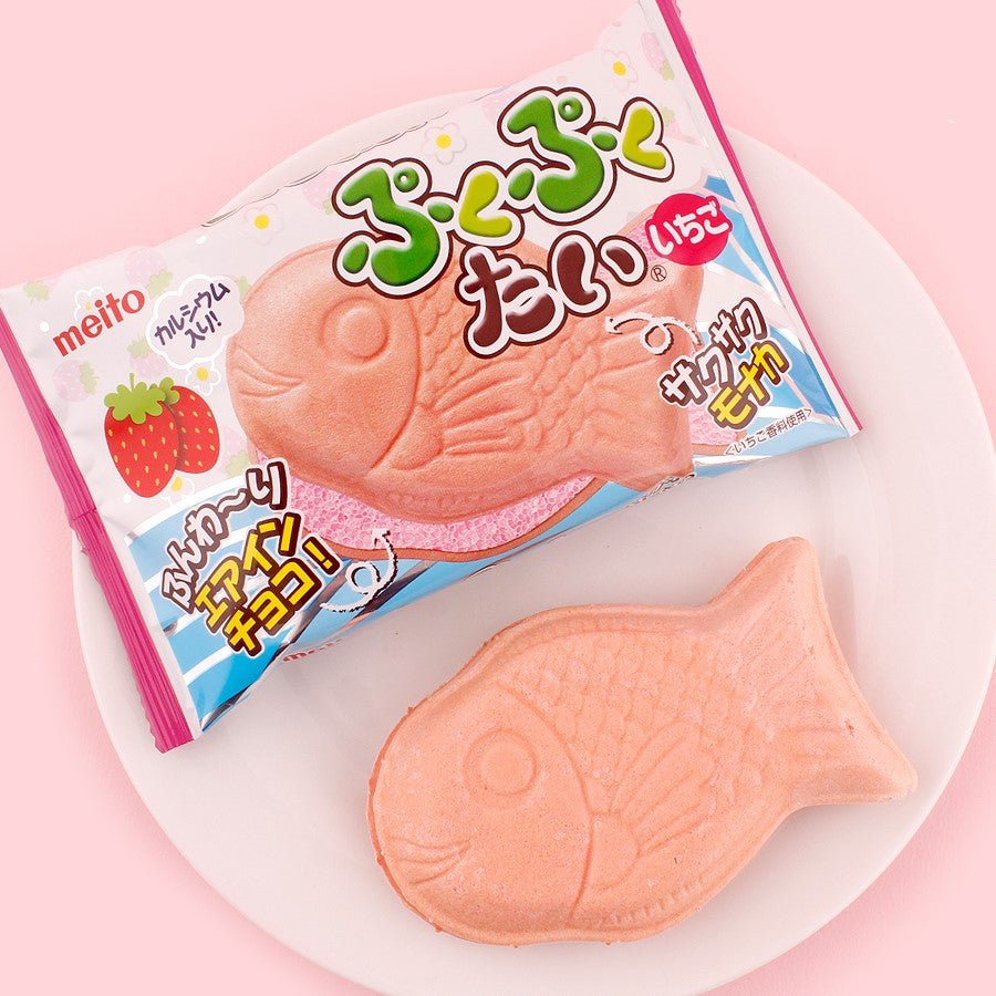 Meito Puku Puku Tai Fraise (16,5G)