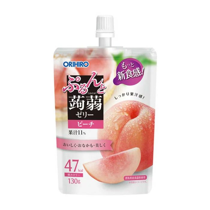 Orihiro Konjac Gelée Pêche (130G)