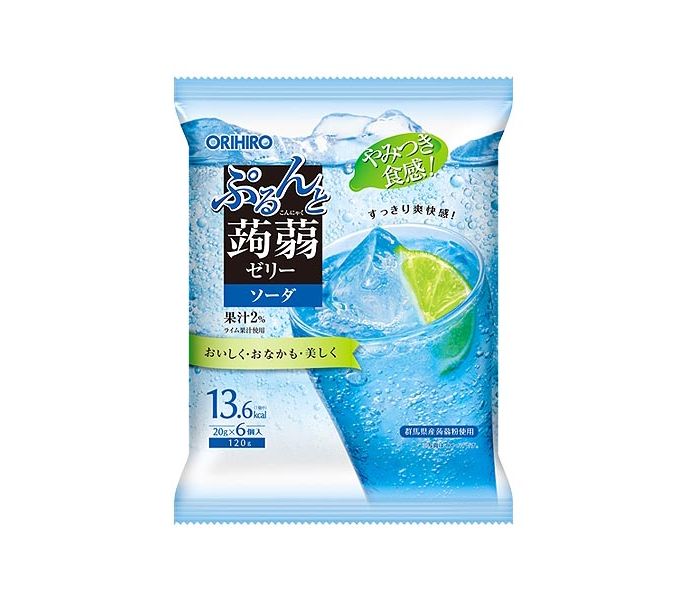 Orihiro Konjac Jelly Pouch Soda