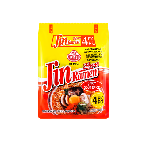 Cup Noodles Jin Ramen épicée -65g - Ottogi