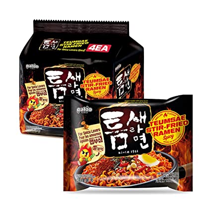 Paldo Teumsae Ramen sauté