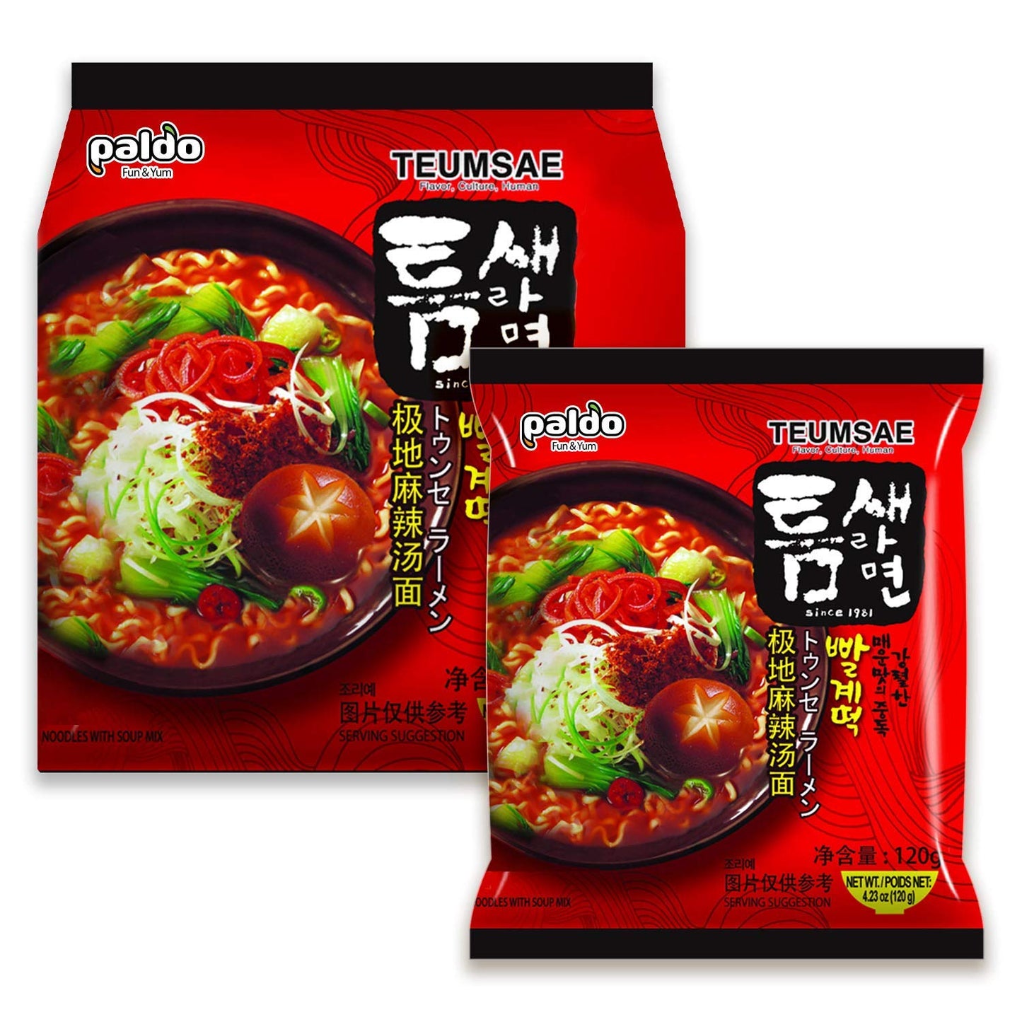 Paldo Teumsae Ramen Extra Épicé