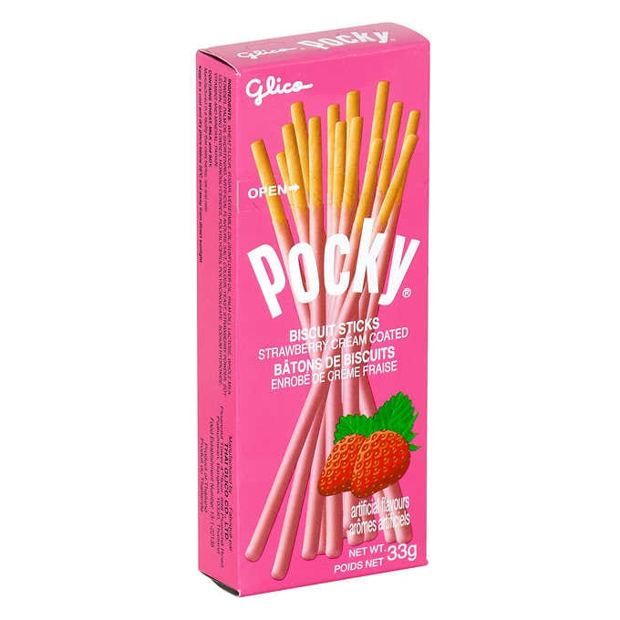グリコ ポッキー ストロベリー (33G)