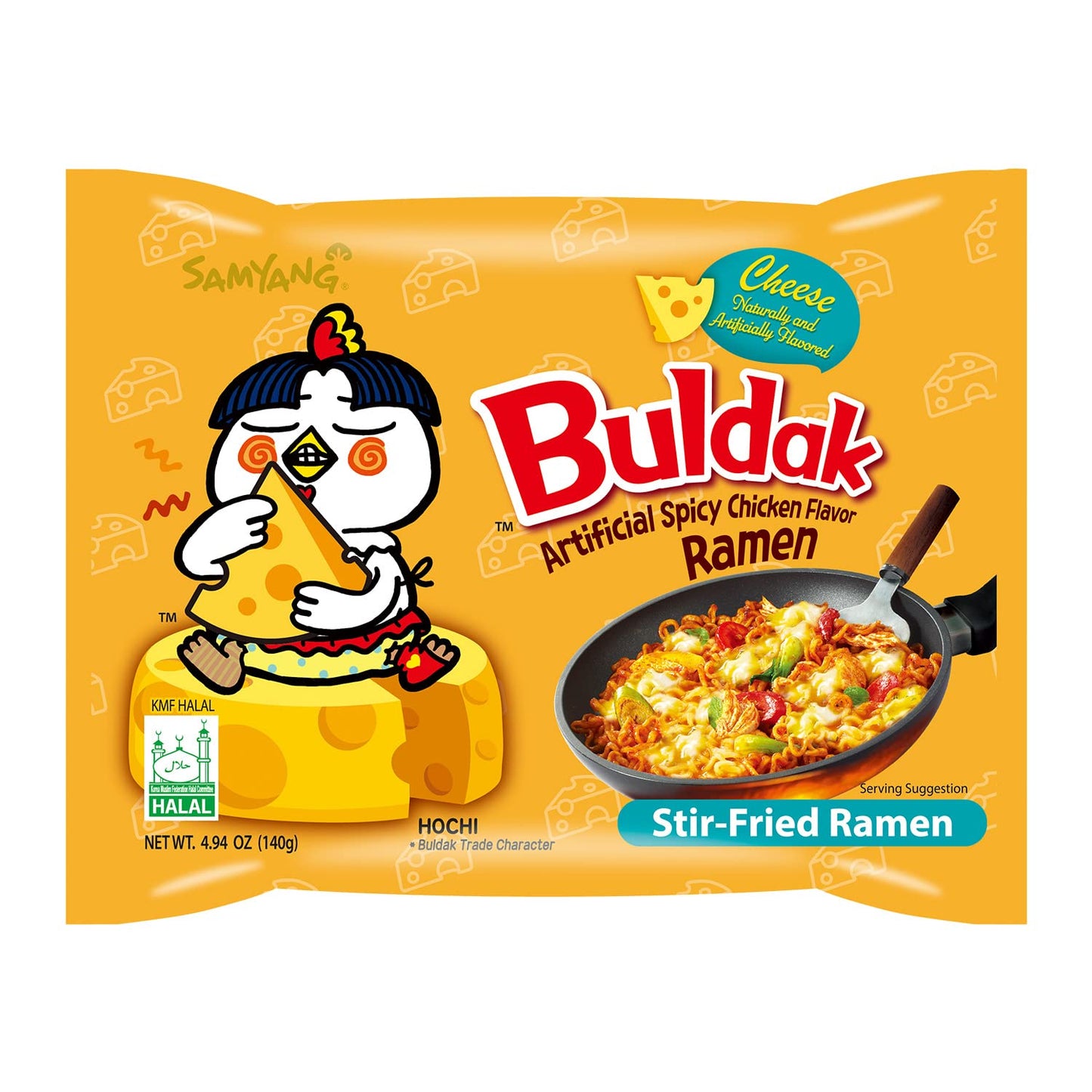 Samyang Buldak Fromage Hot Poulet Ramen Saveur