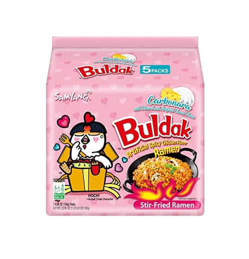 Samyang Buldak Carbo Hot Poulet Ramen